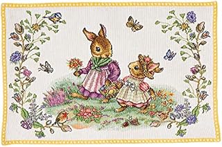Villeroy & Boch Zestaw podkładek, bawełna, kolorowy, 320 x 480 mm