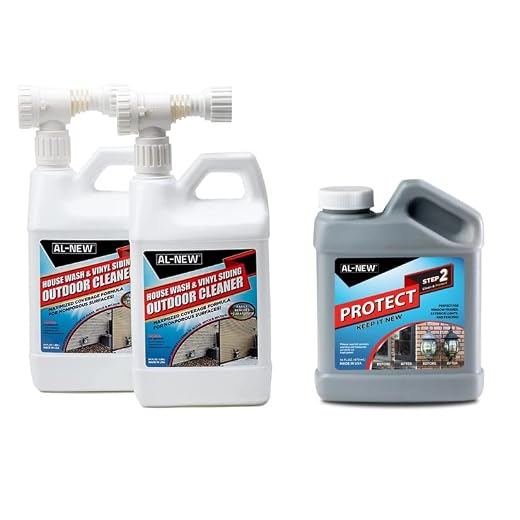 AL-NEW Siding Cleaner Combo for Homes