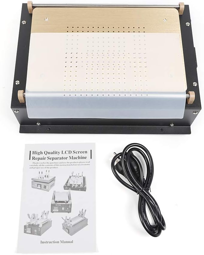 14’’ LCD Screen Separator Machine,Repair LCD Screen Compatible Ipad iPhone Smartphone, Phone Screen Separation Equipment Repair Tools Heat Plate 600W