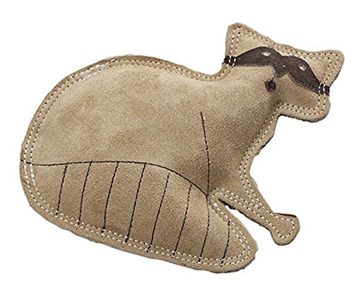 Ethical Pet Dura-Fused Buffalo, Raccoon, Squirrel, And Rabbit Leather Dog Toys (Bundle) #TOP2