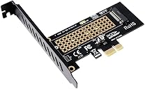 SK1 conversion card M.2 SSD NVME hard disk M.2 to PCI-E4.0X1X4X16 Expansion card supports the M.2 NVME PCI-e 4.0,3.0,2.0, 1.0, and supports the 2230/2242/2260/2280 SSD of the M.2 NVME protocol