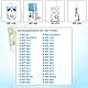 Ersatz Klassisch Jet Tips Hochdruck Düsenspitze, Kompatibel mit Waterpik Water Flossers für WP-100 WP-250 WP-400 WP-660 Düsen Zubehör (8)