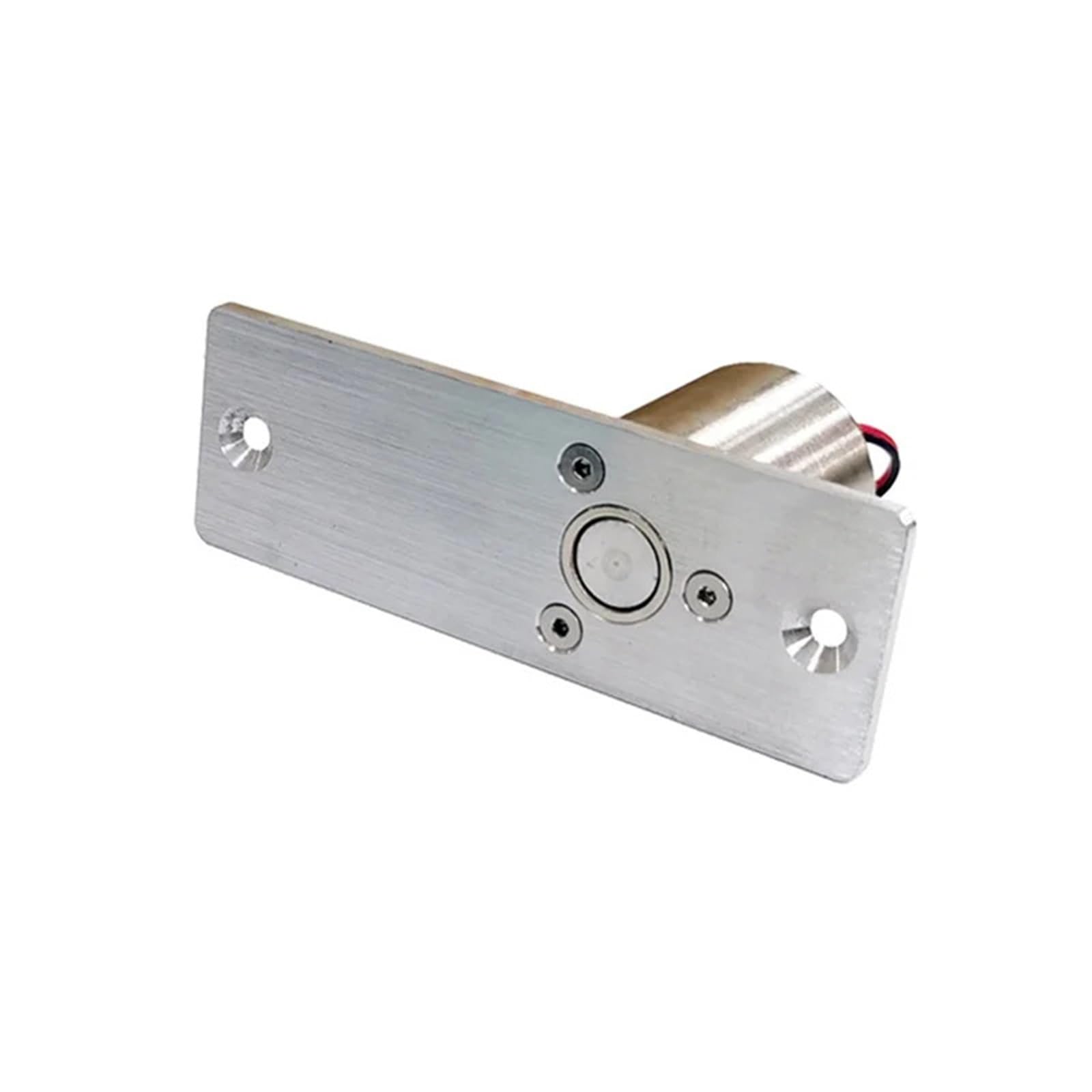 Zamek elektromagnetyczny drzwi, Elektryczny Zamek Ryglowy 12V Indukcja Magnetyczna Cylinder Elektroniczny Wodoodporna Instalacja Do Osadzania Na Zewnątrz NC Bezpieczna W Przypadku Awarii
