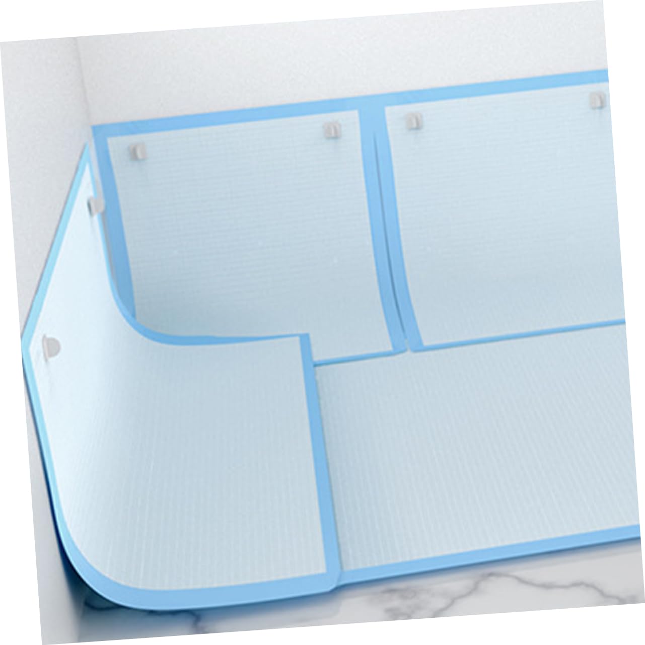 YARNOW 3pezzi Per Tappetini Igienici Per Traversine Adesivo Installazione Facile Allenamento e Pulizia Design e Resistente