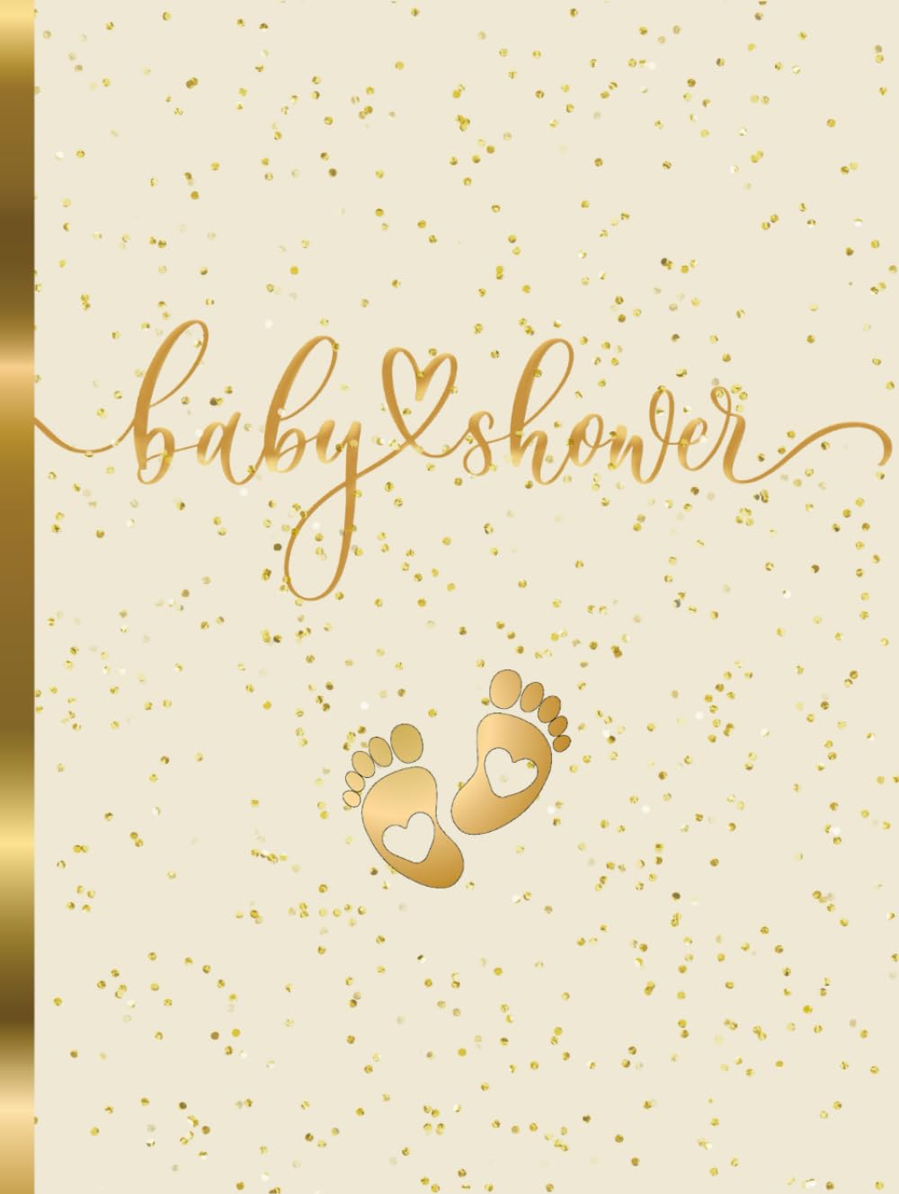 Livre D'or Baby Shower: Cadeau souvenirs de naissance inoubliable pour une future maman, pour écrire des mots personnalisés, des félicitation | 100 pages à remplir par vos invités | Grand format |