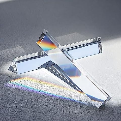 QFkris 2 Pack 6" Crystal Prism Cover