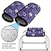 Gomyblomy Halloween Hand Grip Covers for Walkers Folding Wheelchairs Elderly Gripper Rollator Handle Cushion Covers 2 Pcs Moon Bats Decorative Non Slip Walker Hand Covers for Women Men
