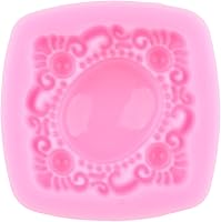 Vista 4 de Broche de diamante moldes de silicona, broche de joyas, molde de fondant, molde de chocolate para decoración de pasteles, decoración de cupcakes