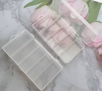 BTOER 3 Layers Fishing Tackle Box Tool Box Organizer Storage Box Cantilever Box Folding Tool Tackle Box Multipurpose Tool Storage Box A