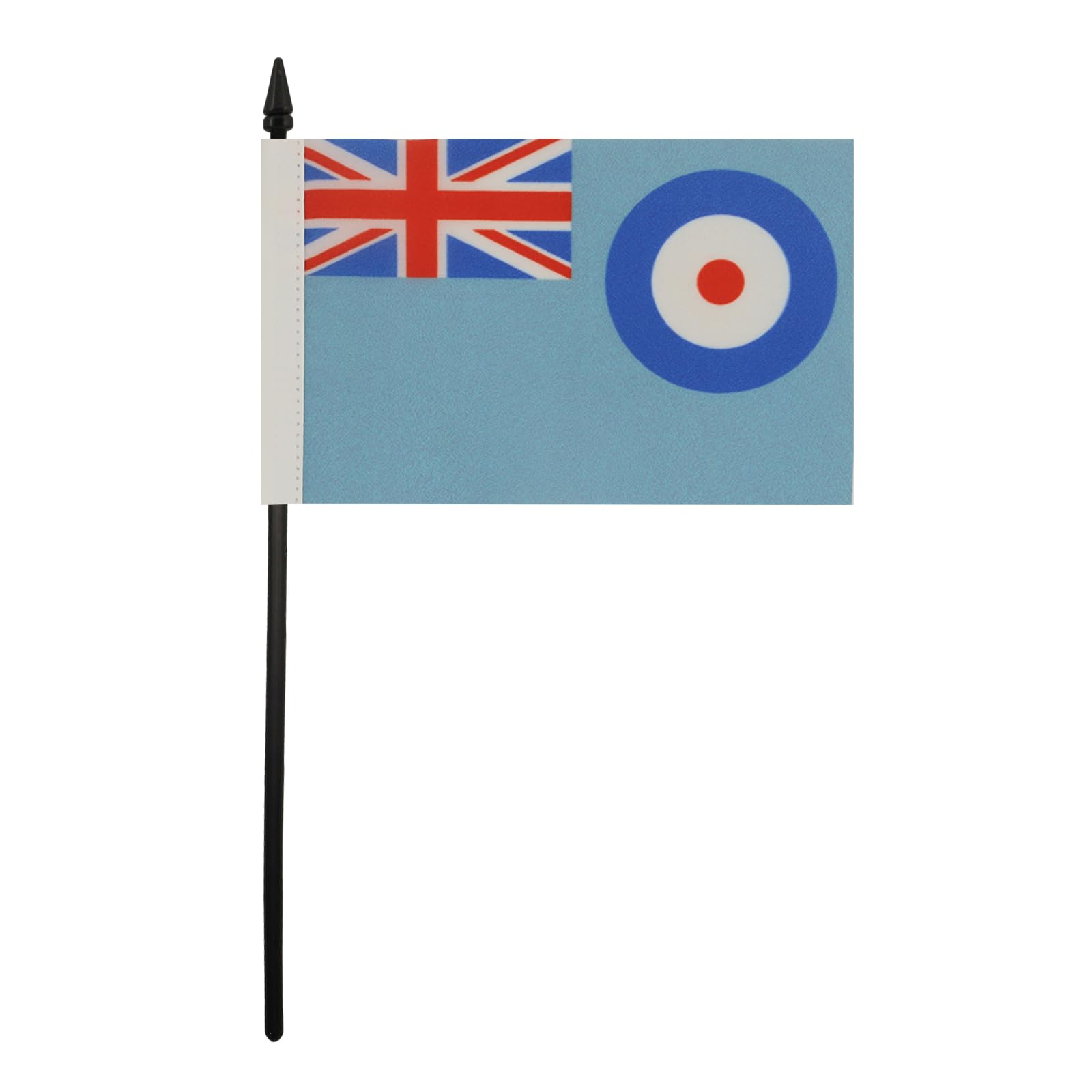 AZ FLAG, RAF Ensign Table Flag 4'' x 6'', Royal Air Force Ensign Office Mini Banner 100% Polyester 15 x 10 cm - Image 2
