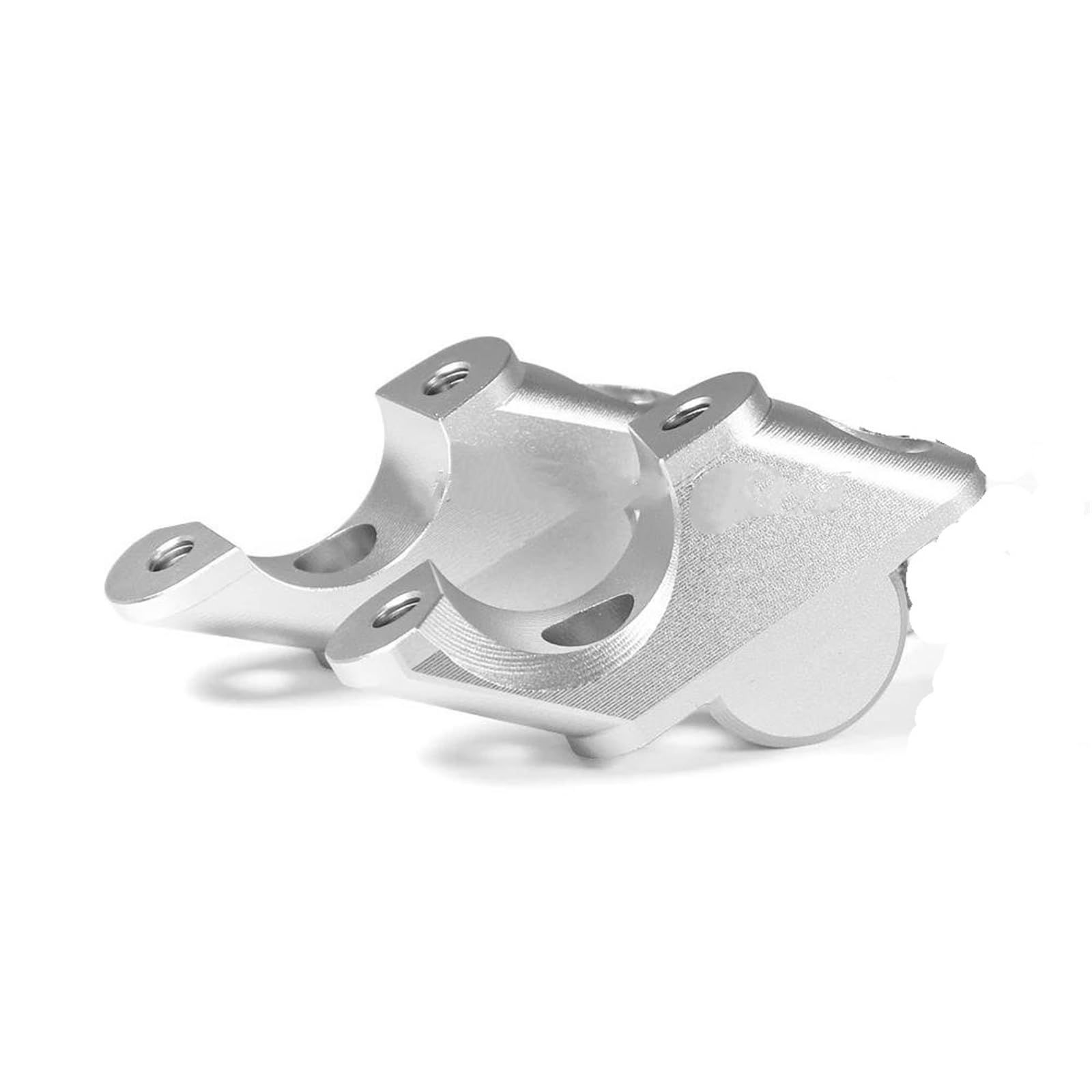 Hdhcscagh Silver For R1200r For R1250r For Lc For R 1250 R For R 1200 R 2015- Handlebar Riser Drag Handle Bar Clamp Extend Adapter Handlebar Clamps Risers(Silver)