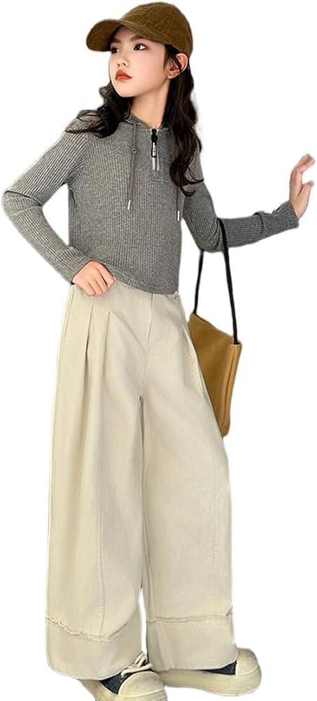 Amazon | [KOSIKINI] 韓国 子供服 ジュニア 女の子 セットアップ 春 秋