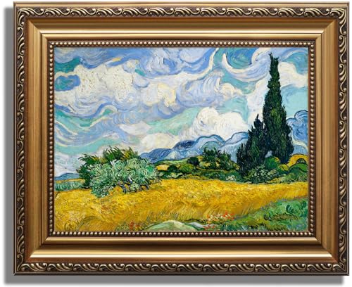 Art mural vintage KBKBART cadre doré 6 tableau décoration rétro maison