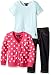 U.S. Polo Assn. Girls' 3 Piece Polka Dot Cardigan Sweater, Striped T-Shirt, and Skinny Jean