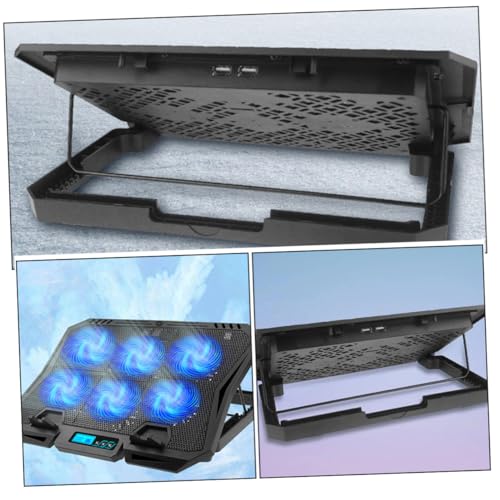 Base refrigerante para laptop 15.6 pulgadas con 6 ventiladores miniatura 6