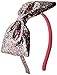 kate spade new york Baby Girls Large Bow Headband Ksaog0553, Multi Glitter, One Size