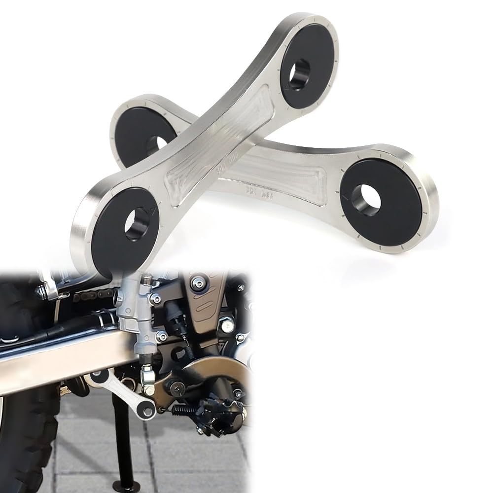 Xitomer 0-1.2'' Adjustable Lowering Links, Fit for Tiger 900 /GT/Rally/GT Pro/Rally Pro 2020-2023, Fit for Tiger 850 Sport 2021-2023, Suspension Links Lower Link (Black)