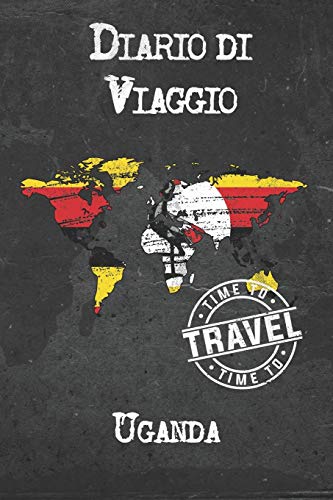 Diario di Viaggio Uganda: 6x9 Diario di viaggio I Taccuino con liste di controllo da compilare I Un regalo perfetto per il tuo viaggio in Uganda e per ogni viaggiatore