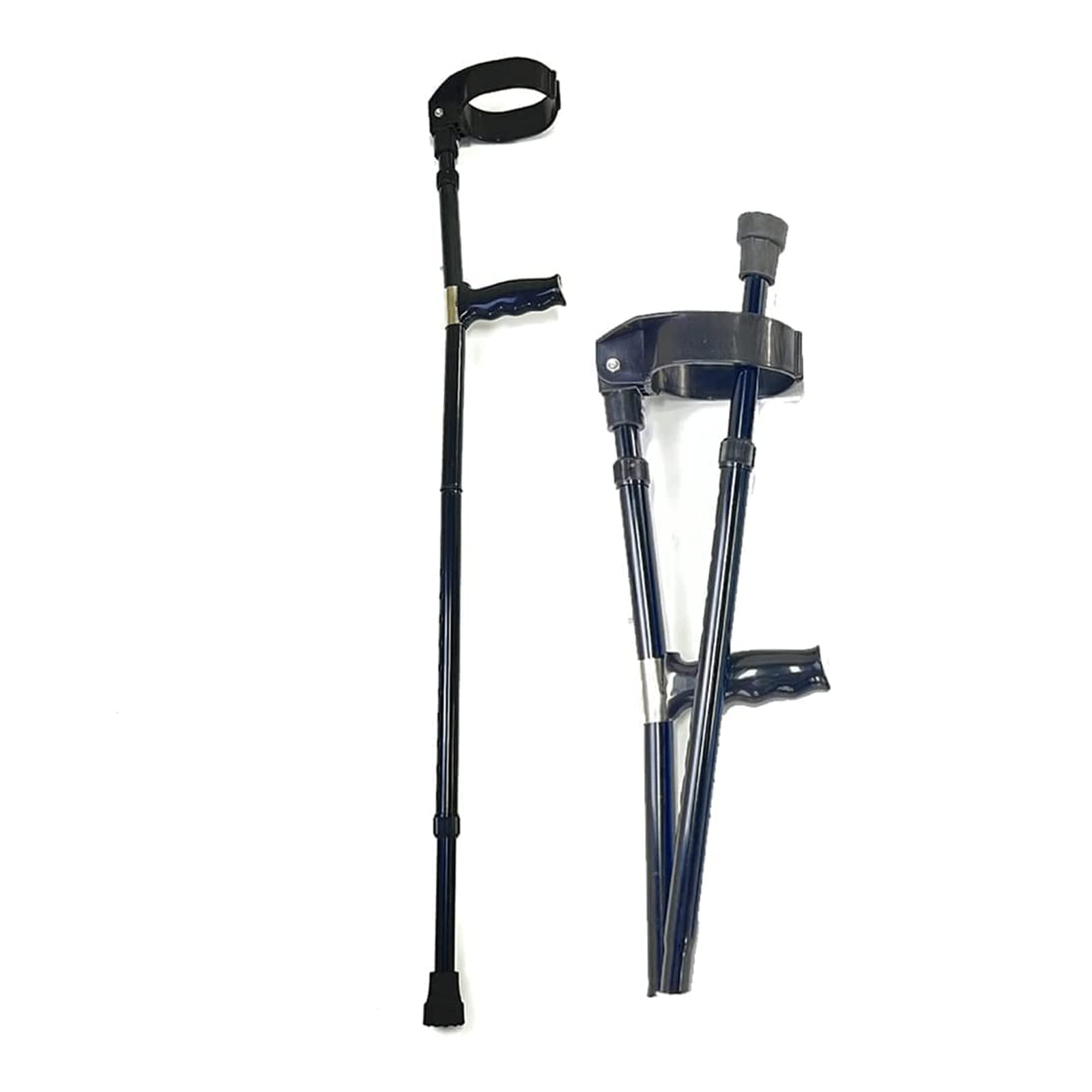 PAASHE Muletas Creativas, Bastones para Caminar fáciles de Llevar, Codos de Aluminio Plegables, bastón para Caminar, Bastones telescópicos Ajustables en Altura