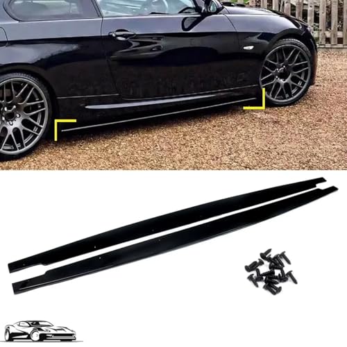 Taloneras estilo MP negro brillo para lucir tu M3 E90 E92 E93 en carretera 2