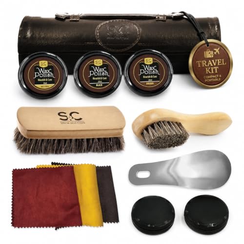 Stone and Clark Shoe Polish Kit