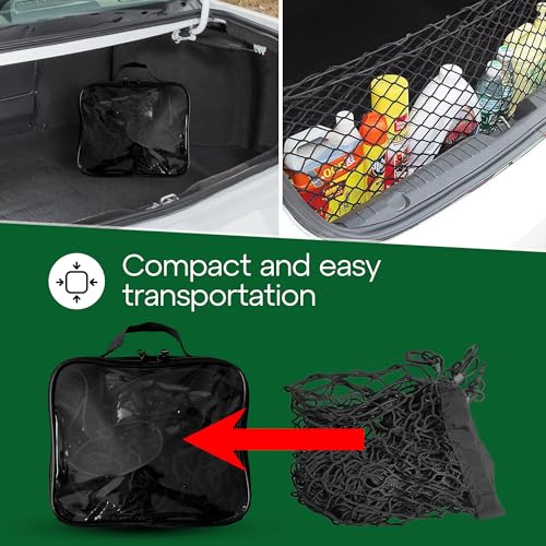 Phoenix Picco PPNETA00A1 Versatile-Cargo-Mesh-Net For Truck Bed, Suv - Includes Truck Bed Net, Car Ceiling Cargo Net, Front Seat Net, Tailgate Net thumb #3