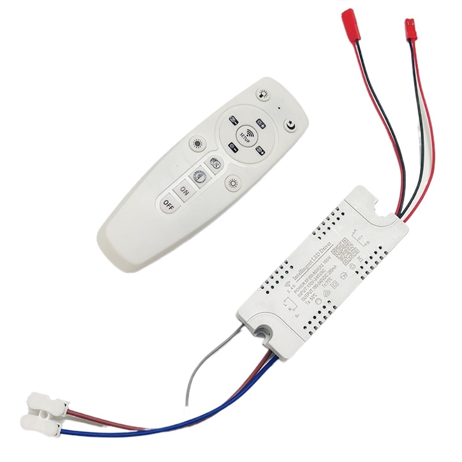 Controlador LED 2,4G inteligente para lámpara regulable de 60-80W