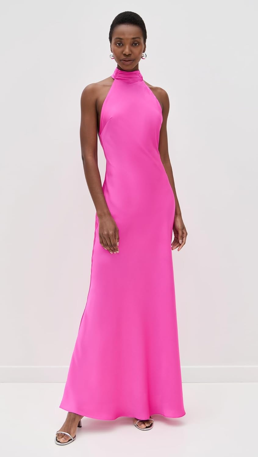 MISHA Women's The Evianna Satin Gown - Image 5