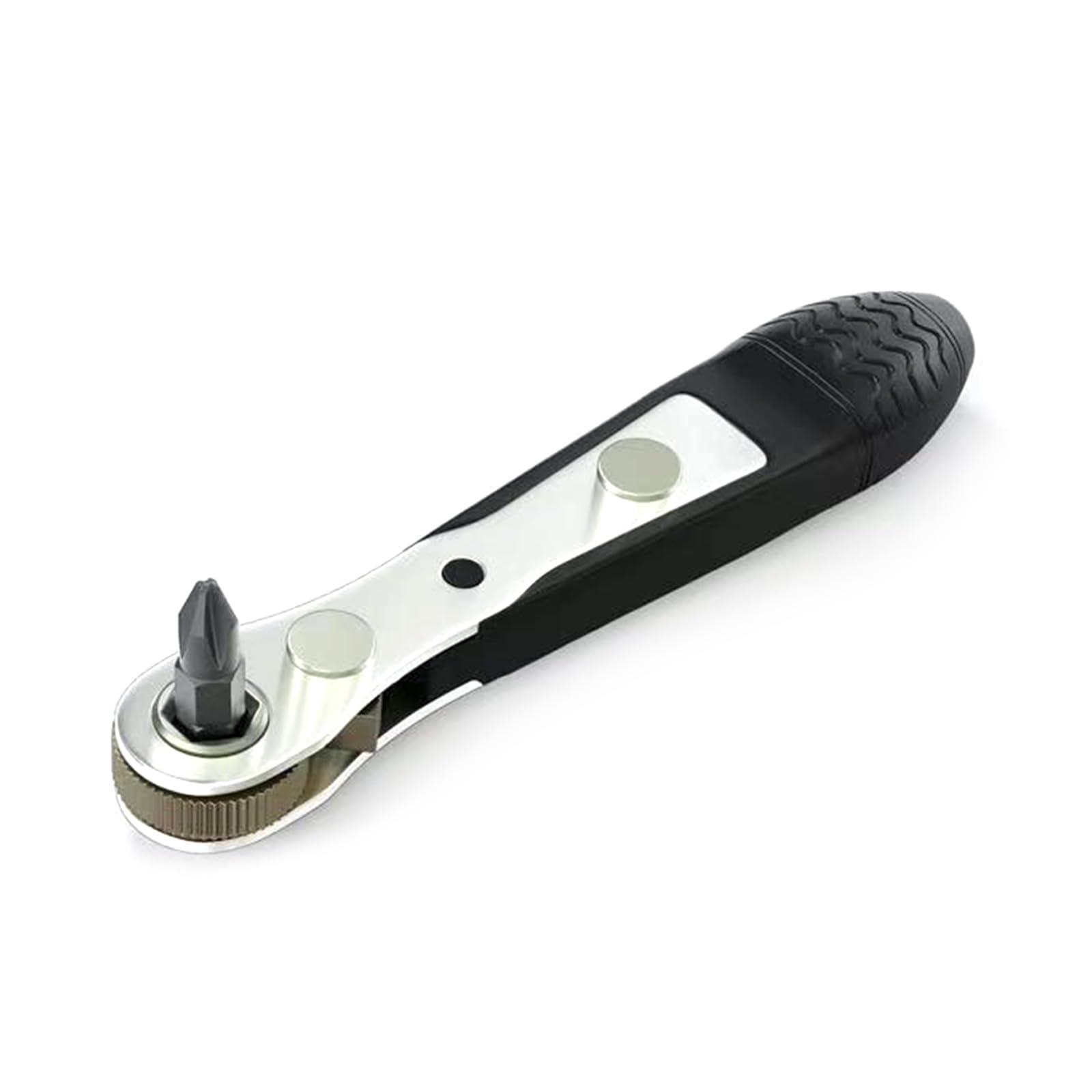 Tsophreniq 1/4 Inch Ratchet Screwdriver Labor Saving Tool For Maintenance Work Ratcheting Gadget Tools Gifts Portable Miniature Ratchet
