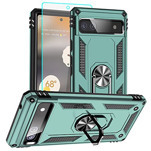 Funda para Google Pixel 6a ideal para viajes y videollamadas con anillo