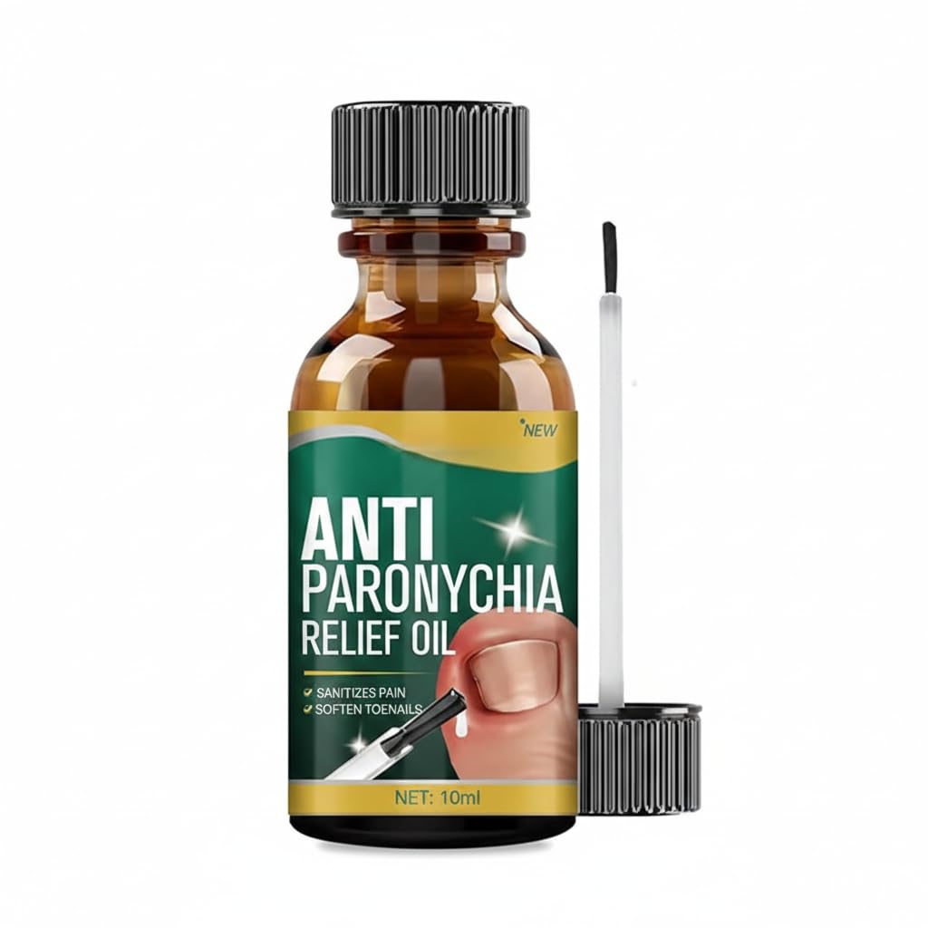 Anti Paronychia Relief Oil, 10ml, Nail and Cuticle Care Treatment with Precision Brush, Fast Absorbing Soothing Formula for Nail Edge Irritation and Repair (1, Unscent)-image-13