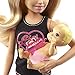 Barbie Skipper Babysitters Inc Set with Blonde Doll in 'Girl Power' Top, Baby Doll & 4 Accessories