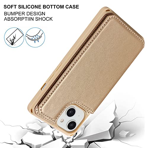 Étui portefeuille pour iPhone 14 idéal en voyage avec son cordon