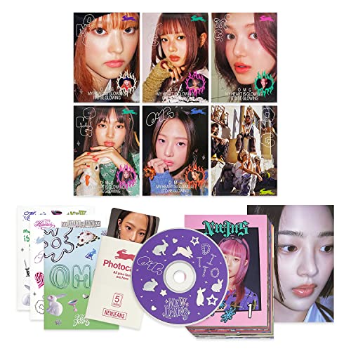 NewJeans Single OMG Message Card Ver Album K-Pop avec CD, Photo Cards et Stickers