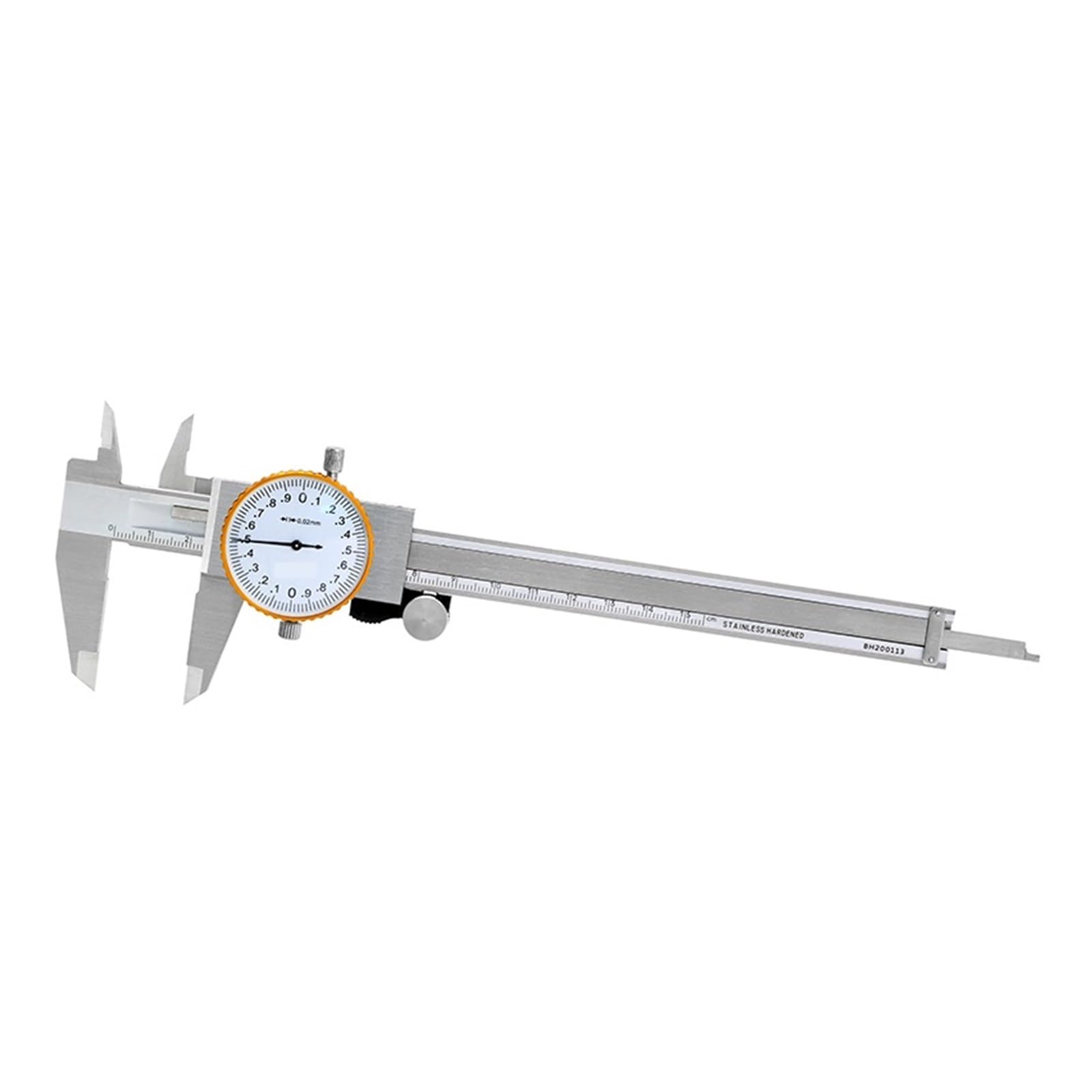 SWENEEN 200 Mm 0.02 Mm Shock Proof Dial Caliper Gauge Micrometer Stainless Steel Dial Caliper Vernier Caliper,