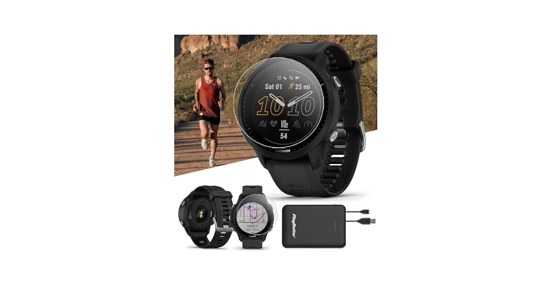 GARMIN ForeRunner955 ブラック Forerunner 955 | スマートウォッチ | Garmin 日本