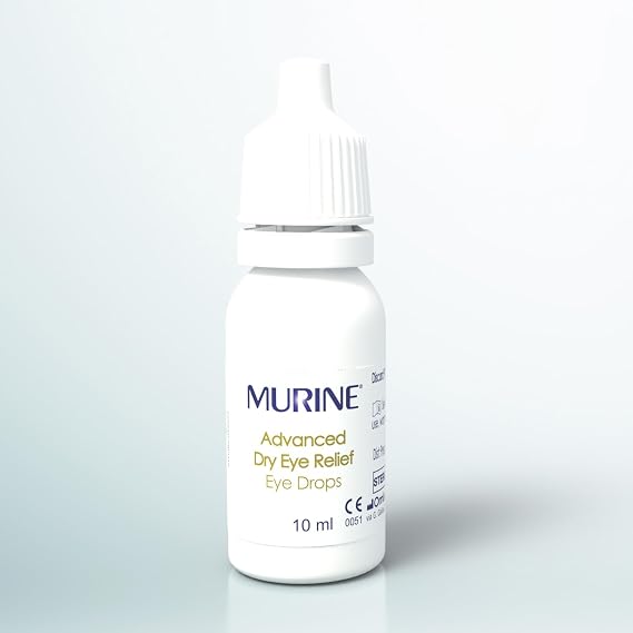 Murine Advanced Dry Eye Relief Eye Drops with a Dual Action Formula for Fast Acting, Lasting Relief and Protection from Dry Eyes, 10 ml | Dual Action Formula, Fast Acting, Lasting Relief, Protection from Dry Eyes