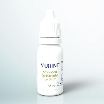 Murine Advanced Dry Eye Relief Eye Drops with a Dual Action Formula for Fast Acting, Lasting Relief and Protection from Dry Eyes, 10 ml | Dual Action Formula, Fast Acting, Lasting Relief, Protection from Dry Eyes