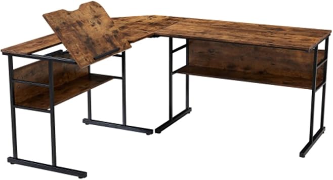 Desk Sturdy Home Office PC Laptop Workstation Gaming Computer Desk Study Writing Table Desk Workstation