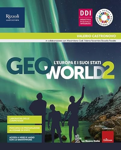 9788830210196 Geoworld. Con Atlante guidato. Per la Scuola media. Con e-book. Con espansione online (Vol. 2)