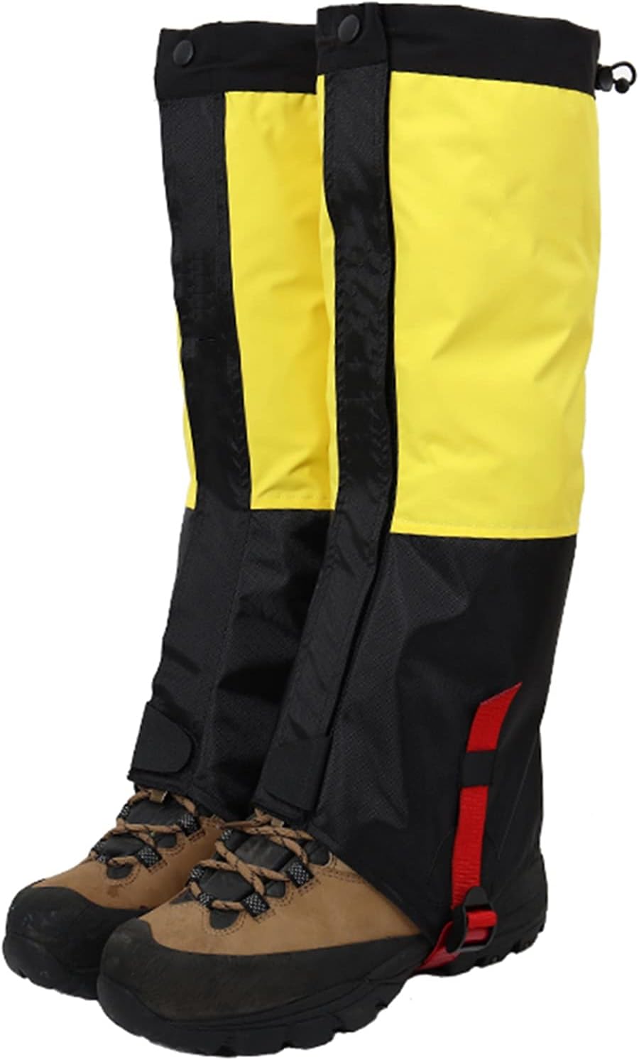 Outdoor Leg Gaiters, Breathable Waterproof Leg Boot Cover, Snake Bite Proof, Desert Jungle Camping Snow Boots Leggings (Color : D, Size : Large)