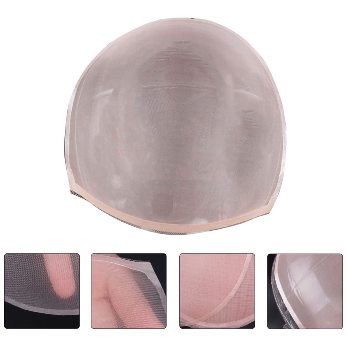 Ipetboom Elastic Wig Net Cap Stretchy Wig Hat for Hair Care Lightweight Breathable One Size Fits Most