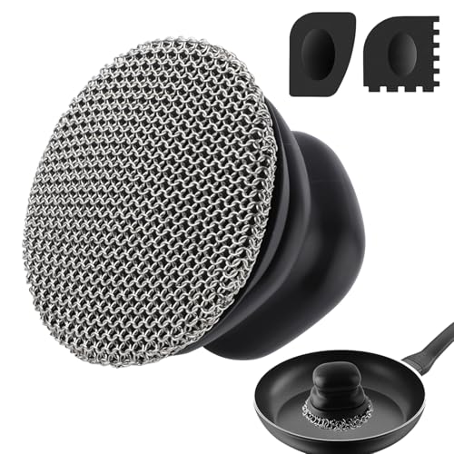 SEFONE Upgraded Cast Iron Cleaner Brush