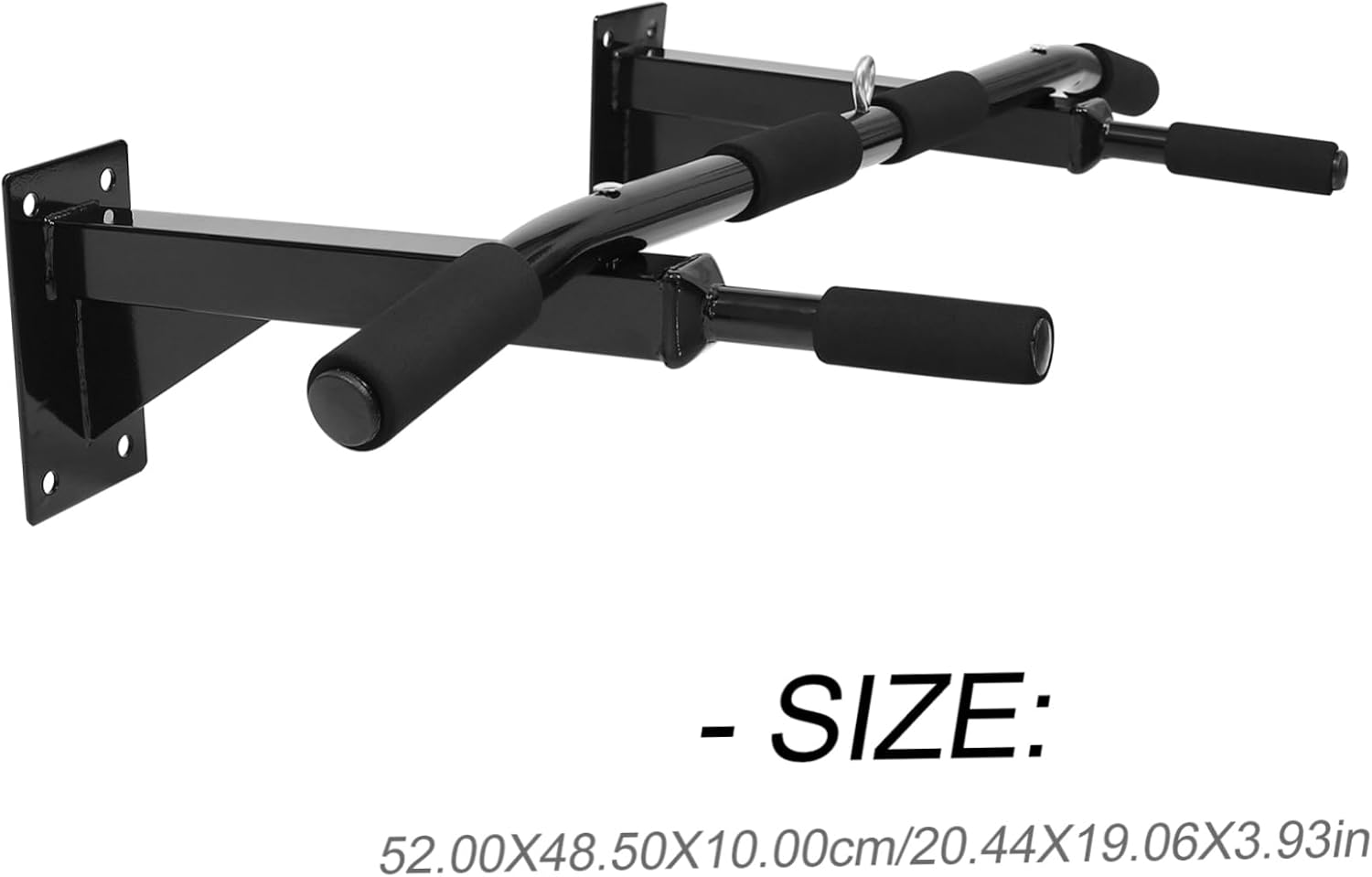 BESPORTBLE Adjustable Pull-up Bar for Home Gym Sturdy Horizontal Workout Bar for Upper Body Strength Training for Garage Office and Bedroom Use