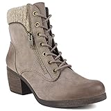 zapatos stuart weitzman panama Talón con textura Botas de Mujer Stuart de montaña, Color Blanco, Marrón (Marrón Topo Claro), 39 EU
