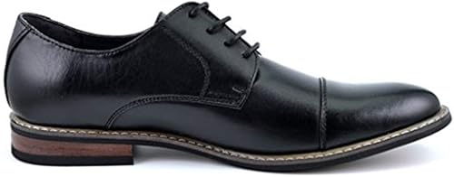 Miniatura 3 de DREAM PAIRS Prince - Zapatos de vestir clásicos y modernos formales Oxford con cordones, para hombre