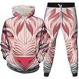 OCCASION: Langarm Kapuzen-Sweatshirts und Sweatpants-Sets mit hellen Farben und realistischen 3D-Grafiken eignen sich für Herbst, Winter, Frühlingsurlaub, Arbeit, Studie, Täglich Ssammelt, Rollenspiele, Straße, Clubs, Reisen, Outdoor-Aktivitäten, etc. Es ist auch ein tolles Geschenk für Halloween und Weihnachten für Verwandte und Freunde.