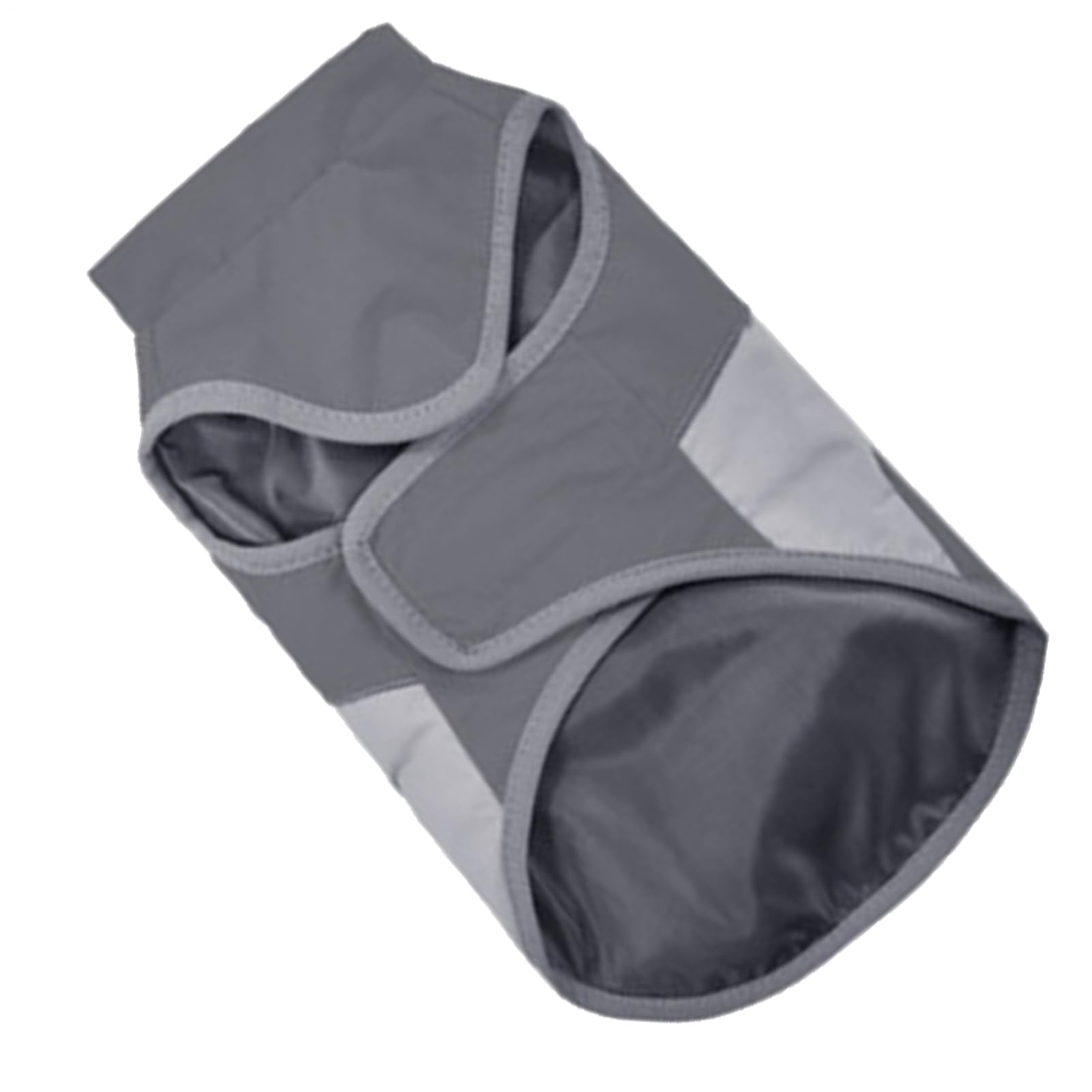 Waterproof Cat Winter Jacket, Pets Warm Coat, Multifunctional Windproof Cold Weather Vest Jacket, Protective Outerwear for Cats and Small Dogs, Grey, Nylon