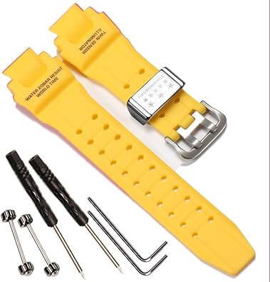 Resin Watchband Compatible with Casio g shock GW-4000 GA-1000 GW-A1000 GWA1100 GA-1100 sky cockpit Mans strap Waterproof Sport Rubber Watch Accessories with too