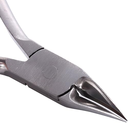 Profesional de acero inoxidable dedo del dedo del pie clavo encarnado Clipper cutícula pinza manicura herramientas cortauñas